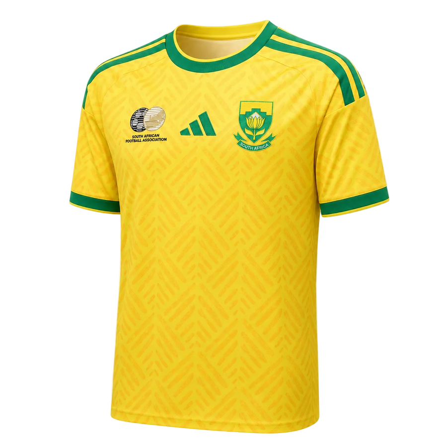 South Africa Yellow Home Supporter Shirt