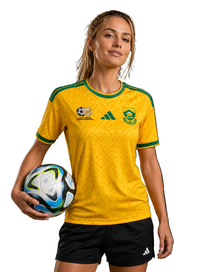 South Africa yellow Home shirt